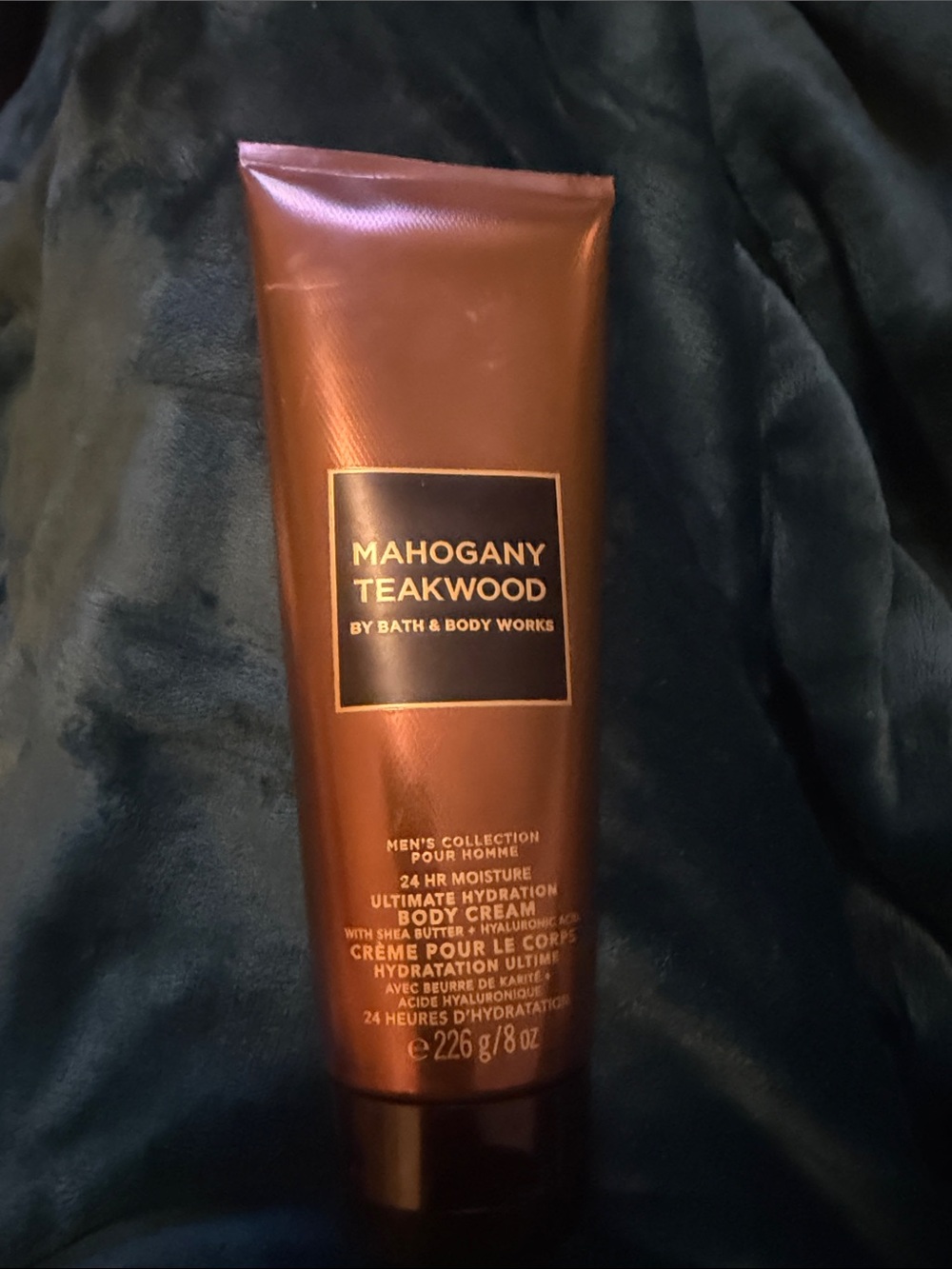 Bath & Body Works Mahogany Teakwood Body Cream - Copper Brown